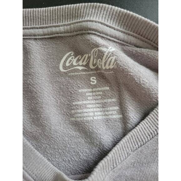 Nwt Coca Cola Gray Small Sleeveless Shirt - Picture 2 of 3